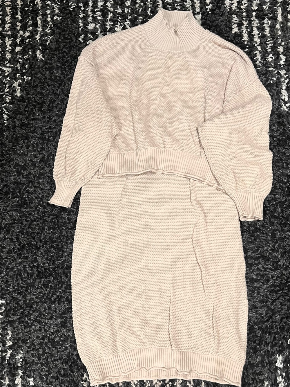 Free People Beach XL Hailee Sweater Skirt Set Slouchy, Oversized - Picture 2 of 8